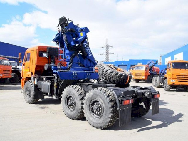 Фото №6: Седельный тягач КАМАЗ 43118-3027-50 с КМУ АНТ 22-2