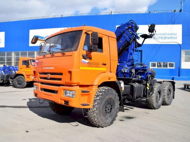 Фото №5: Седельный тягач КАМАЗ 43118-3027-50 с КМУ АНТ 22-2