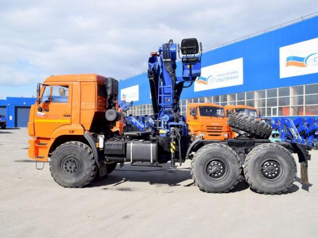 Фото №4: Седельный тягач КАМАЗ 43118-3027-50 с КМУ АНТ 22-2