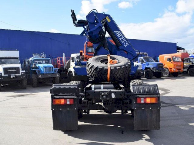 Фото №2: Седельный тягач КАМАЗ 43118-3027-50 с КМУ АНТ 22-2