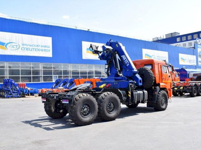 Фото №6: Седельный тягач КАМАЗ 43118-3011-50 с КМУ АНТ 22-2 (034)