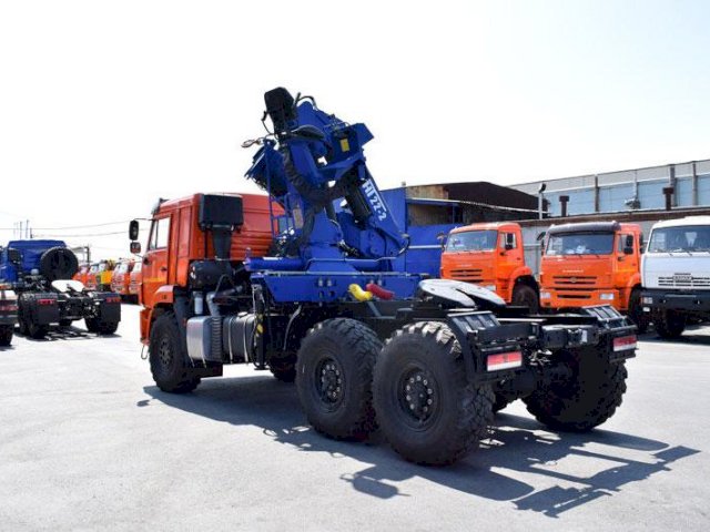 Фото №4: Седельный тягач КАМАЗ 43118-3011-50 с КМУ АНТ 22-2 (034)