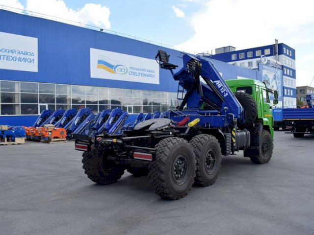 Фото №6: Седельный тягач КАМАЗ 43118-3027-50 с КМУ АНТ 12-2 (022)