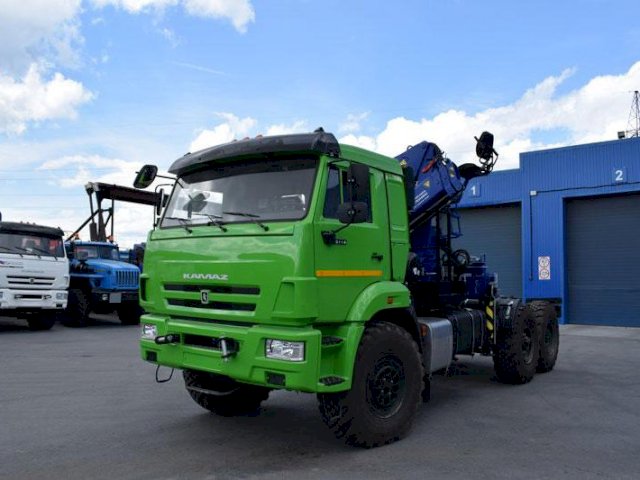 Фото №2: Седельный тягач КАМАЗ 43118-3027-50 с КМУ АНТ 12-2 (022)