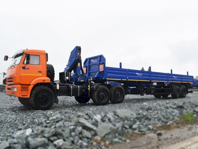 Фото №7: Седельный тягач КАМАЗ 43118-3027-50 с КМУ АНТ 12-2