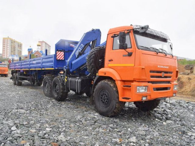 Фото №5: Седельный тягач КАМАЗ 43118-3027-50 с КМУ АНТ 12-2