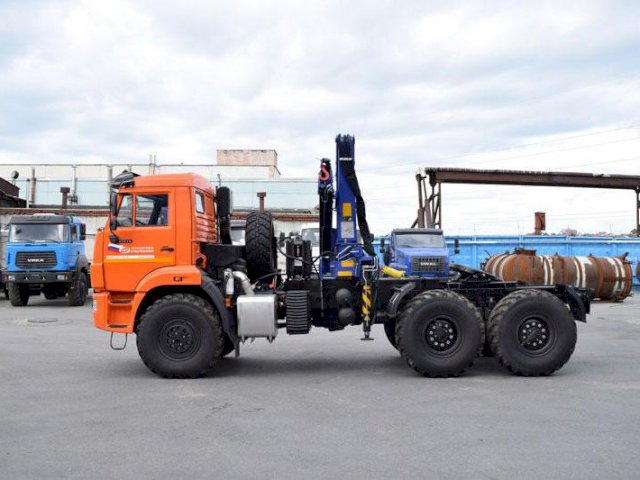 Фото №3: Седельный тягач КАМАЗ 43118-3027-50 с КМУ АНТ 12-2