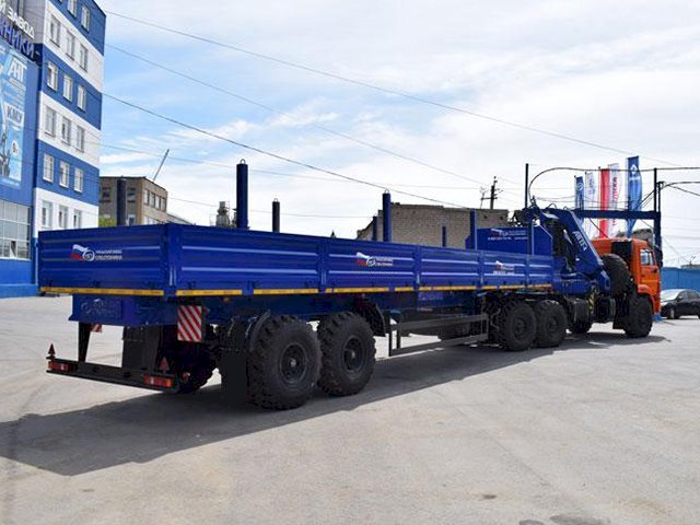 Фото №7: Седельный тягач КАМАЗ 43118-3017-50 с КМУ АНТ 22-4 (027)