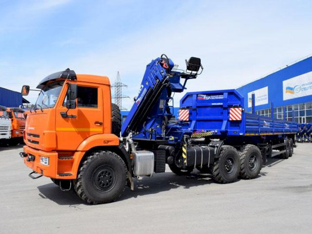 Фото №5: Седельный тягач КАМАЗ 43118-3017-50 с КМУ АНТ 22-4 (027)