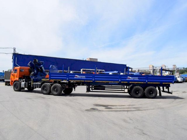 Фото №2: Седельный тягач КАМАЗ 43118-3017-50 с КМУ АНТ 22-4 (027)