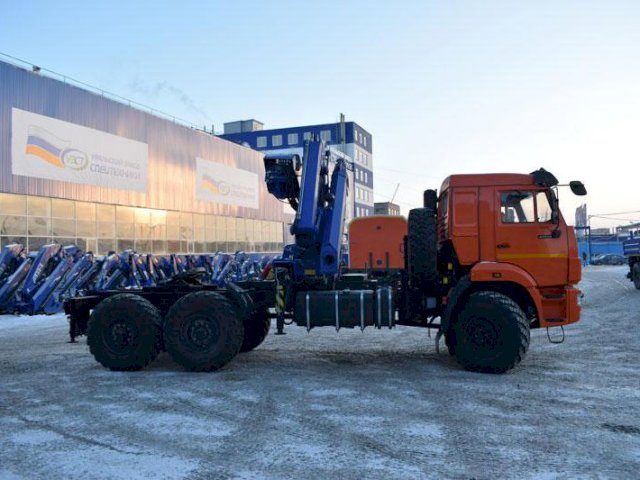 Фото №7: Седельный тягач КАМАЗ 43118-3017-50 с КМУ АНТ 22-3 (027)