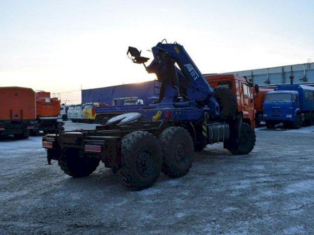 Фото №6: Седельный тягач КАМАЗ 43118-3017-50 с КМУ АНТ 22-3 (027)