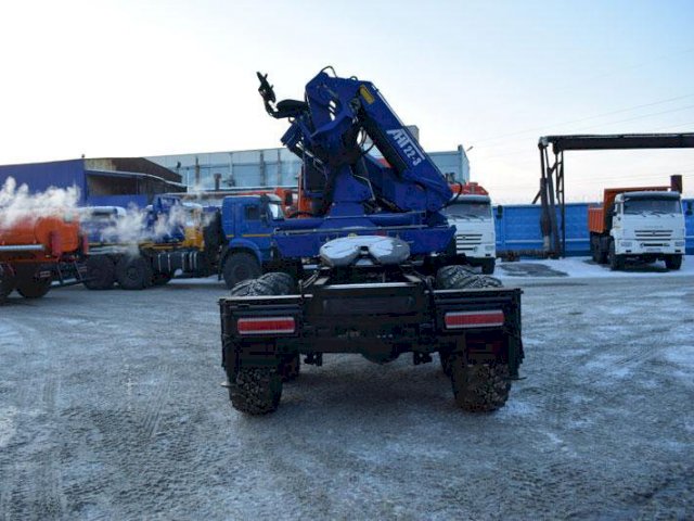 Фото №5: Седельный тягач КАМАЗ 43118-3017-50 с КМУ АНТ 22-3 (027)