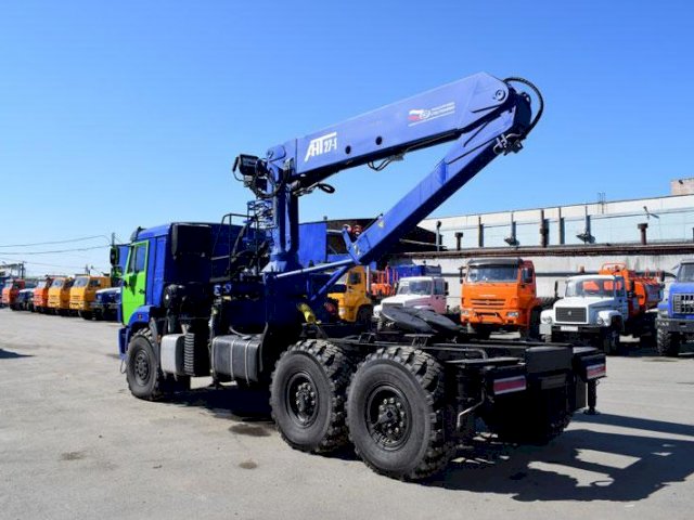 Фото №6: Седельный тягач КАМАЗ 43118-3011-50 с КМУ АНТ 27-1 (30)