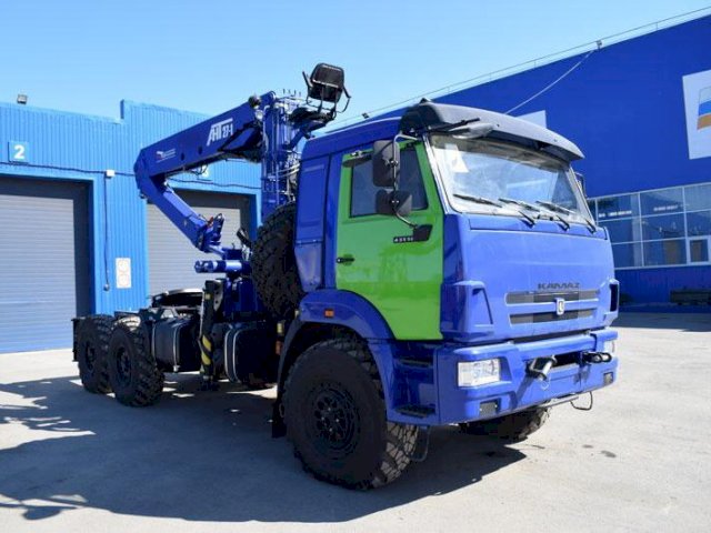 Фото №4: Седельный тягач КАМАЗ 43118-3011-50 с КМУ АНТ 27-1 (30)