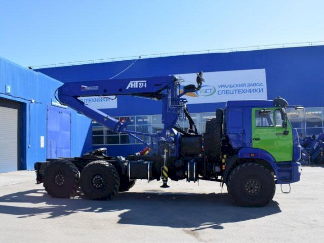 Фото №3: Седельный тягач КАМАЗ 43118-3011-50 с КМУ АНТ 27-1 (30)