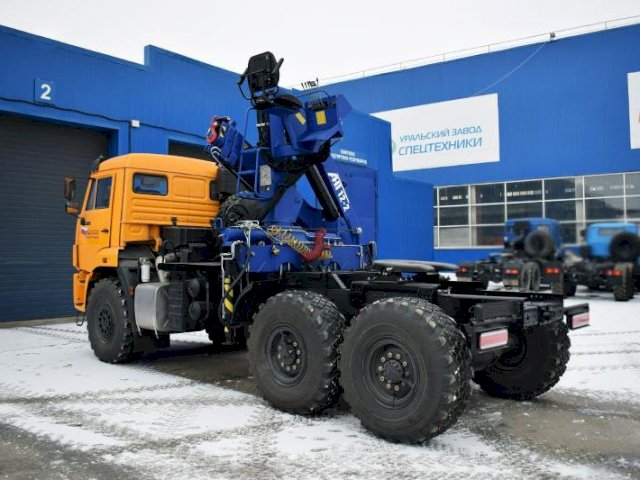 Фото №6: Седельный тягач КАМАЗ 43118-3011-50 с КМУ АНТ 12-2 (022)