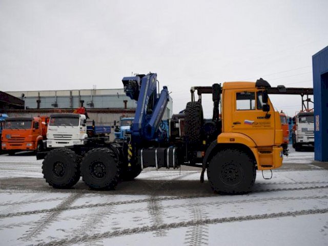 Фото №5: Седельный тягач КАМАЗ 43118-3011-50 с КМУ АНТ 12-2 (022)