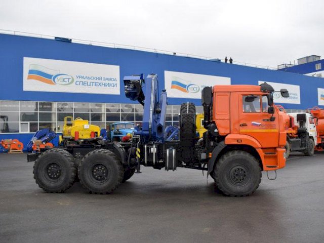Фото №7: Седельный тягач КАМАЗ 43118-3011-50 с КМУ АНТ 12-2 (019)