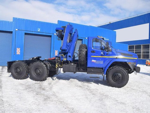 Фото №8: Седельный тягач Урал-NEXT 4320-6952-74Е5Г38 с КМУ АНТ 22-4 (004)