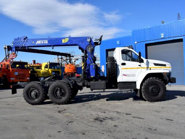 Фото №5: Седельный тягач Урал-NEXT 4320-6952-72Е5Г38 с КМУ АНТ 15-5ТЛ (007)