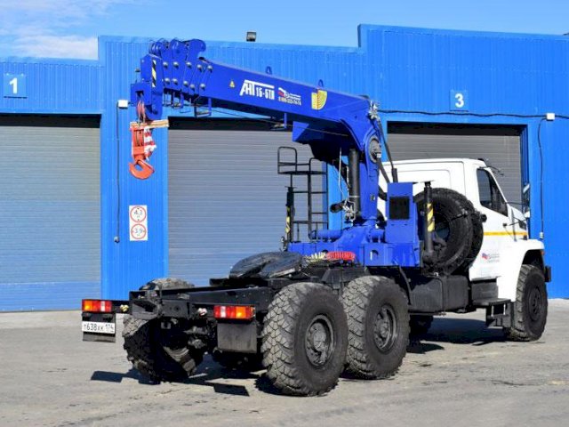 Фото №2: Седельный тягач Урал-NEXT 4320-6952-72Е5Г38 с КМУ АНТ 15-5ТЛ (007)