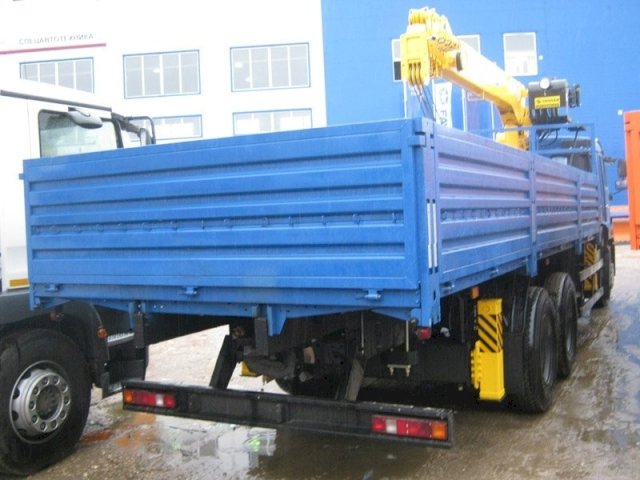 Фото №3: Бортовой КАМАЗ-53228 с КМУ Soosan SCS 736 LII