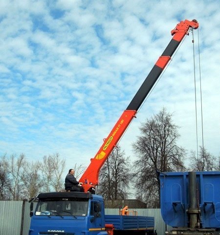 Фото №5: Бортовой КАМАЗ 65117 с КМУ INMAN IT 180