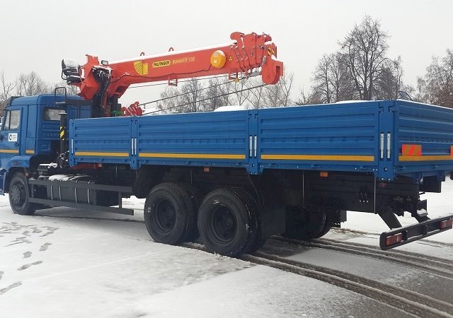 Фото №6: Бортовой КАМАЗ 65117 с КМУ INMAN IT150