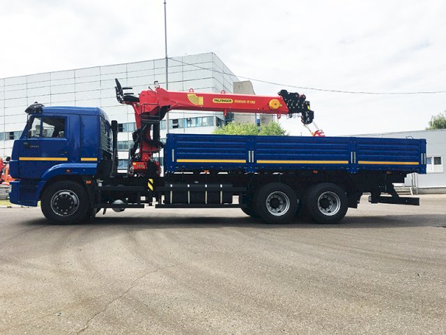 Фото №4: Бортовой КАМАЗ 65117 с КМУ INMAN IT150