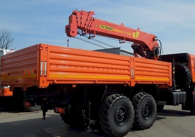 Фото №3: Бортовой КАМАЗ 43118 с КМУ INMAN IT 180