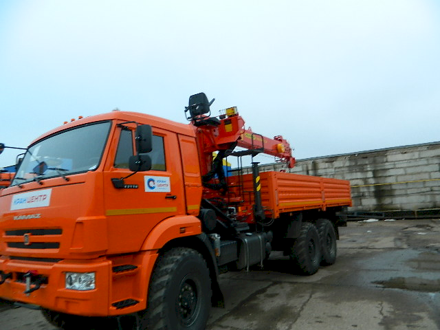 Фото №4: Бортовой КАМАЗ 43118 с КМУ INMAN IT 150