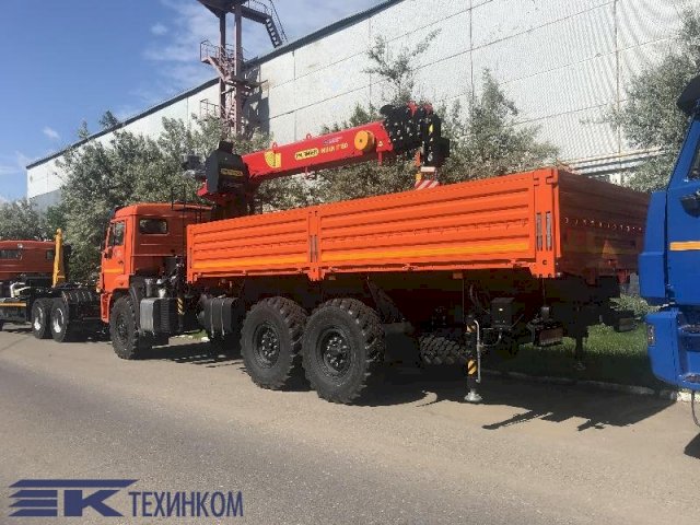 Фото №3: Бортовой КАМАЗ 43118 с КМУ INMAN IT 150