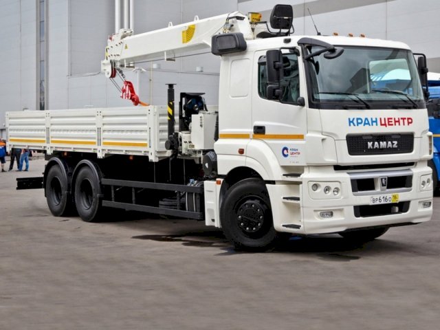 Фото №5: Бортовой КАМАЗ 65207 с КМУ Галичанин 150