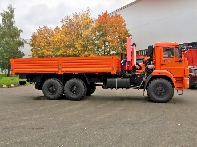 Фото №29: Бортовой КАМАЗ 43118-3090-50 с КМУ Инман ИМ-150N