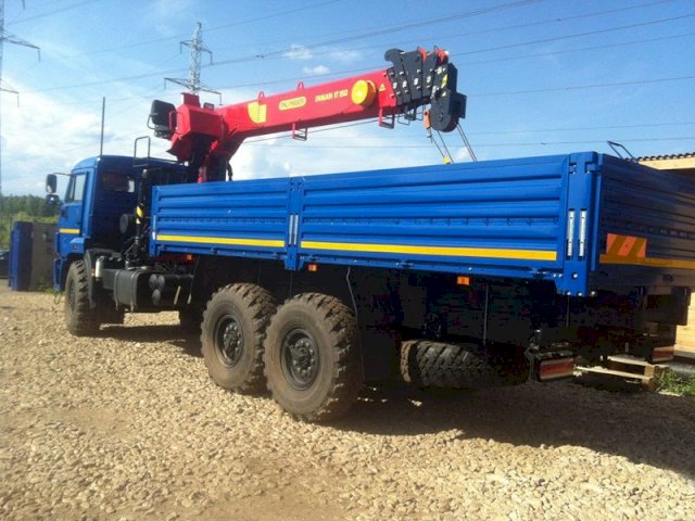 Фото №2: Бортовой КАМАЗ 43118-3027-50 с КМУ Инман ИТ-150