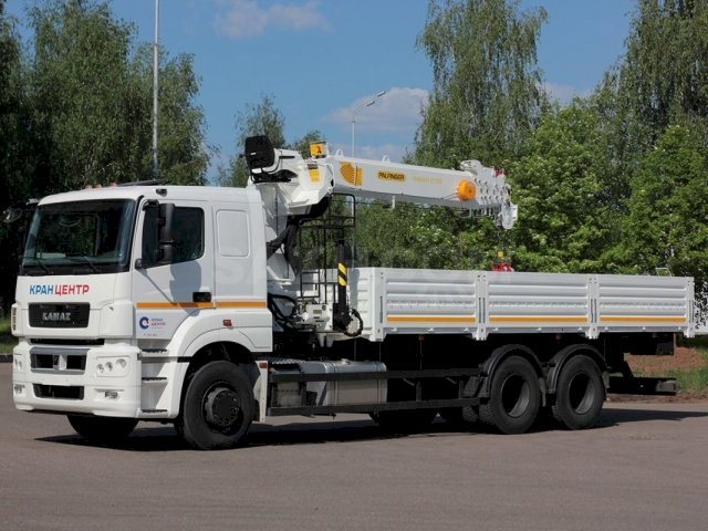 Фото №4: Бортовой КАМАЗ 65207 с КМУ Инман ИТ-150