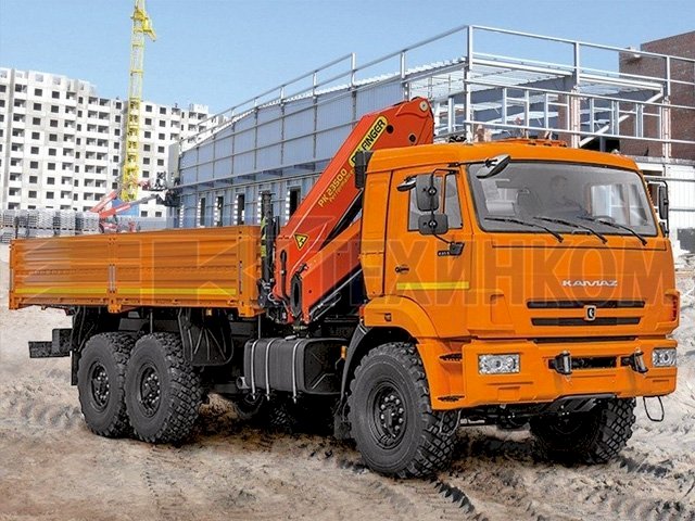 Фото №2: Бортовой КАМАЗ-43118 с КМУ Palfinger PK 23500A