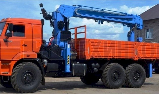 Фото №2: Бортовой КАМАЗ 43118 с КМУ DongYang SS2037