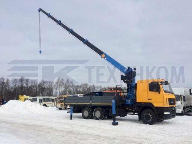 Фото №2: Бортовой МАЗ 6312С5-8525-012 с КМУ DongYang SS1956