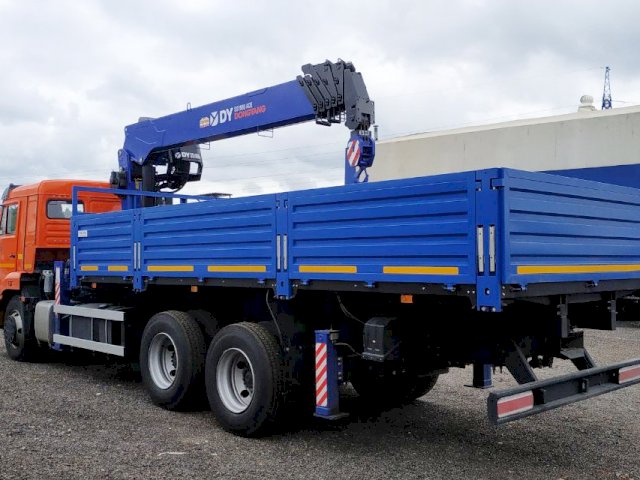 Фото №24: Бортовой КАМАЗ 65115 с КМУ DongYang SS1956