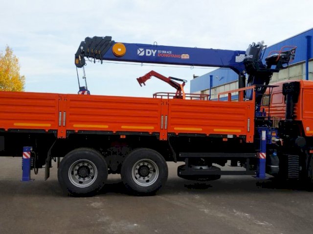 Фото №18: Бортовой КАМАЗ 65115 с КМУ DongYang SS1956