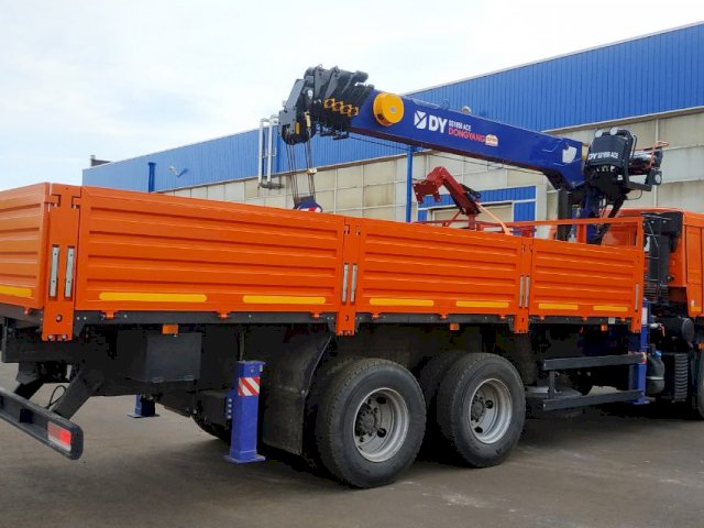 Фото №17: Бортовой КАМАЗ 65115 с КМУ DongYang SS1956