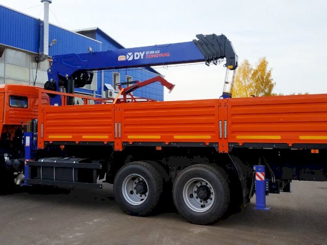 Фото №15: Бортовой КАМАЗ 65115 с КМУ DongYang SS1956