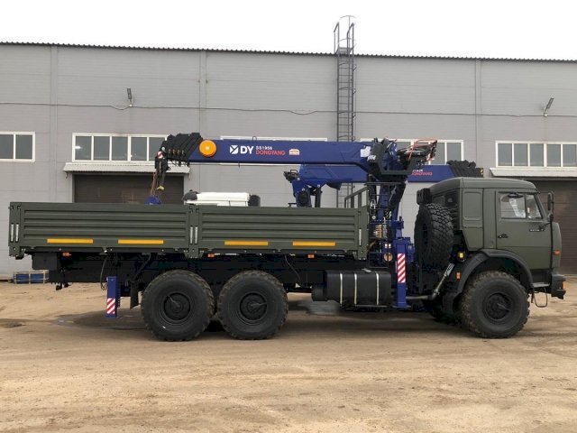 Фото №3: Бортовой КАМАЗ 43118 с КМУ DongYang SS1956