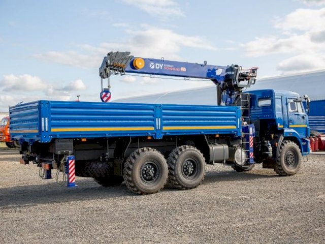 Фото №2: Бортовой КАМАЗ 43118 с КМУ DongYang SS1956