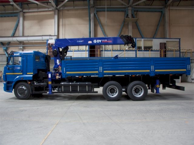 Фото №5: Бортовой КАМАЗ 65117 с КМУ DongYang SS2037