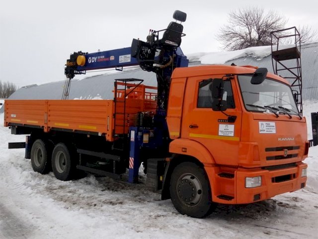 Фото №3: Бортовой КАМАЗ 65115 с КМУ DongYang SS1926
