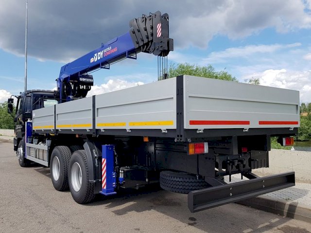 Фото №3: Бортовой Isuzu Giga Extralong с КМУ DongYang SS1956