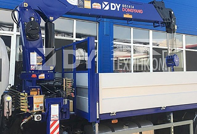 Фото №5: Бортовой JAC N-120 с КМУ DongYang SS1414
